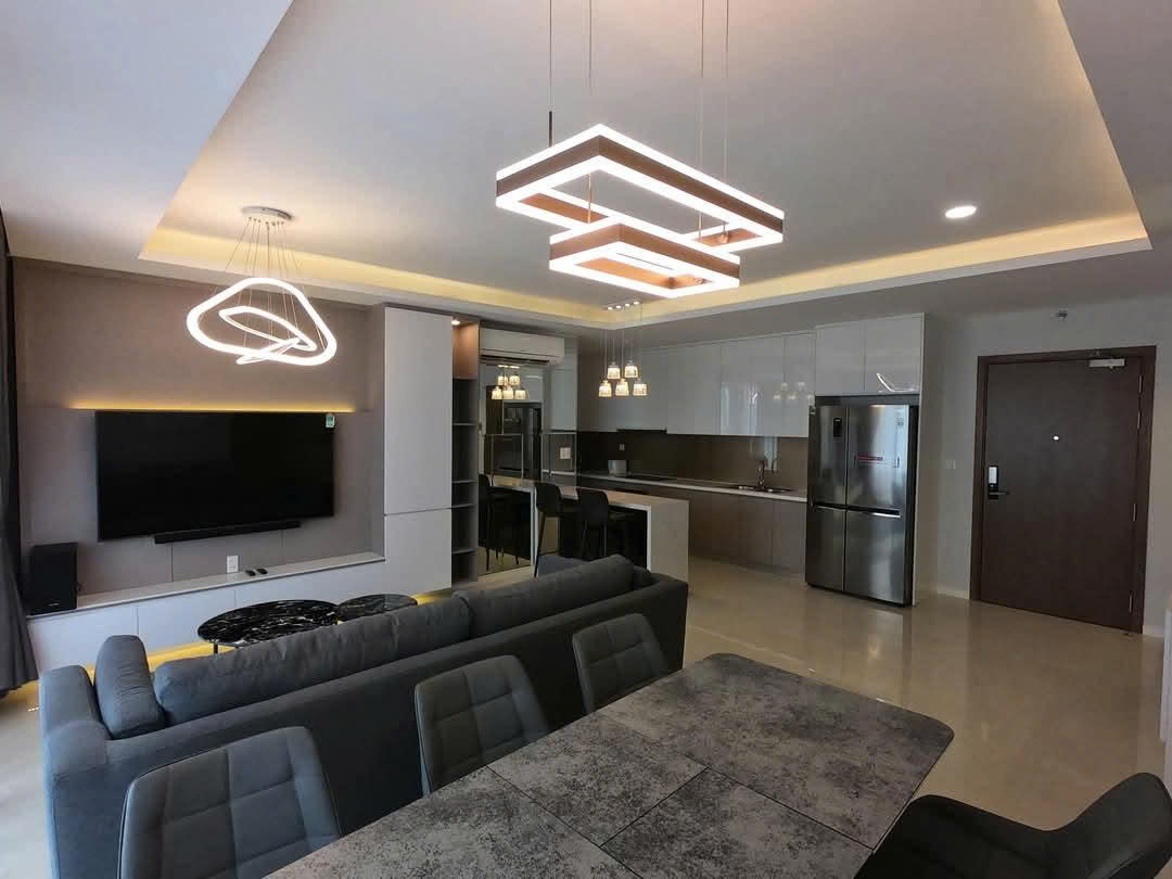 Căn Hộ 3PN Millennium Bến Vân Đồn thiết kế phong cách hiện đại